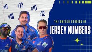 The UNKNOWN STORIES behind JERSEY NUMBERS | Trent Boult | Dewald Brevis | MI Cape Town