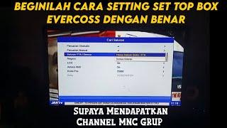 Cara Setting Set Top Box Evercoss Max Versi Terbaru