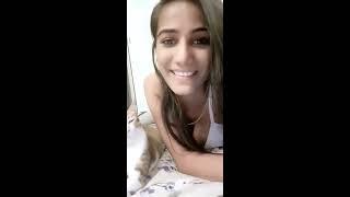 Poonam Pandey latest Instagram live playing with pussy cat latest flims and song