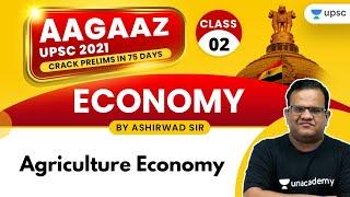 AAGAAZ UPSC CSE/IAS Prelims 2021 | Economics by Ashirwad Sir | Agriculture Economy