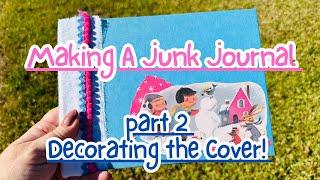 January Junk Journal | Decorating the Cover