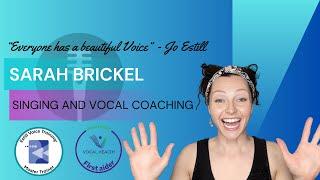 Estill Voice Training with Sarah Brickel Vocal Coach