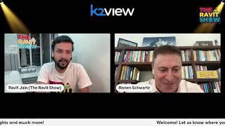 The Ravit show interviewing K2view CEO Ronen Schwartz making enterprise data truly GenAI-ready