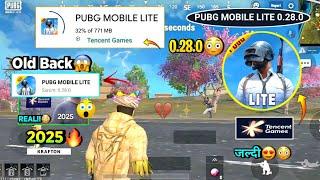 Pubg Lite New 0.28.0 Old Back Update 2024 | Pubg Mobile Lite 0.28.0 System Update 2024 