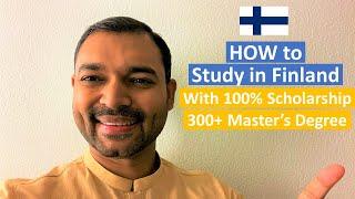 Master's Degree in Finland with Scholarship | Free Studies in Finland 2023
