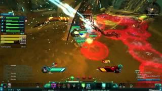 Corruption First kill of Stormtalon (Wildstar Open Beta) [PT Audio]