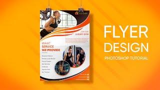 Photoshop Flyer Design Tutorial || Gym Flyer Design