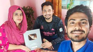 Silver Play Button Unboxing | Fahad's Tutorial | 100K subscribers milestone achievement _Fahad Sir