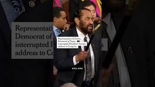 Al Green Escorted Out During Trump Speech