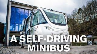 Self-driving bus at Chalmers