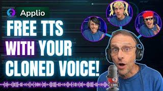 FREE Text to Speech with YOUR Voice with Applio!