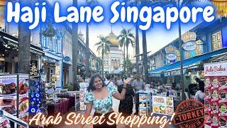 Haji Lane Singapore, Arab Street Singapore, Singapore Vlog, Singapore Shopping, Singapore Tour