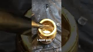 Liquid gold/edges paint