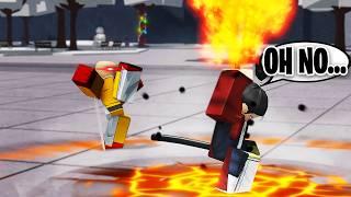 RUINING Atomic Samurai Ultimates With OMNI DIRECTIONAL PUNCH In Roblox The Strongest Battlegrounds