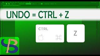 ALL ABOUT THE SHORTCUT UNDO (CTRL Z)