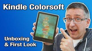 Amazon Kindle Colorsoft Unboxing & First Look: Review of the FIRST COLOUR KINDLE!