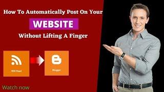 How to Auto post on blogger via Rss feed using IFTTT | Auto blogging