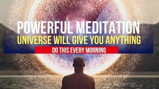 Miracle Journey Meditation - Let The Universe Work It's Magic.. [Do This Every Morning!]