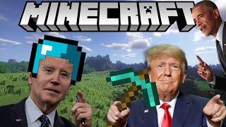 US Presidents Play Minecraft