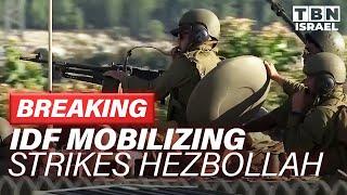 Israel-Gaza War: IDF Mobilizing For GAZA INVASION, Strikes Hezbollah Outpost | TBN Israel