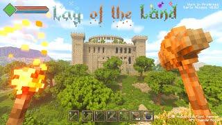 NEW Open-world Voxel Game is a Mix of Minecraft and Cube World! (Lay of the Land)