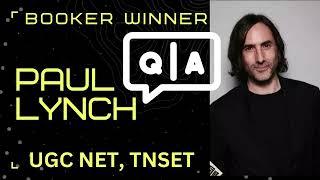 Paul Lynch | Booker Winner | Literature Plaza | English | NET English 2025