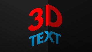 Elementor 3D Text Hover Effect with Corner Perspective in WordPress | Elementor Animated Headline