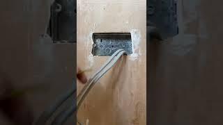 2nd Fix of a Double Socket. Electrician UK. Apprentice tutorial