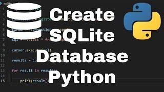 Create and Query SQLite Database in Python - SQLite Python Tutorial