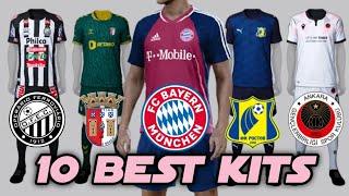 TOP 10 BEST KITS EFOOTBALL PES 2021 MOBILE - DLC LAST UPDATES NO PATCH | #BK 1