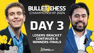 Jospem vs. Sam Sevian! Online Speed Demons Collide! Bullet Chess Championship 2024 Losers QFs + SFs
