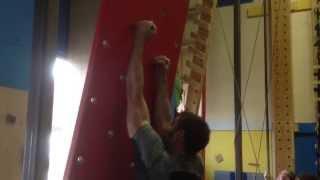 Iron Sports - Peg Climbing. The results are in. I suck at this.