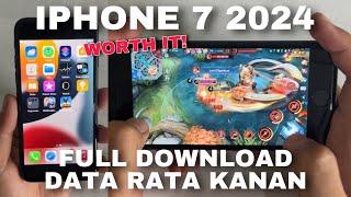 Worth it Banget iPhone 800 Ribuan Masih Kenceng Banget! Test iPhone 7 Mobile Legend Full Data!