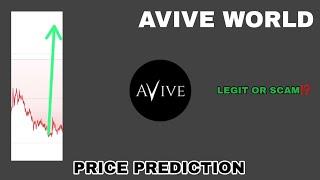 AVIVE TOKEN TO THE MOON‼️ AVIVE WORLD PRICE PREDICTION‼️ LEGIT OR SCAM CRYPTO⁉️