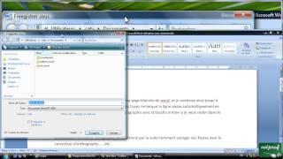 La saisie du texte, créer, enregistrer, ouvrir, fermer un document sur Word