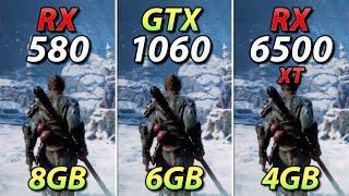 RX 580 vs GTX 1060 vs RX 6500 XT - 15 Games Tested in 2025