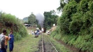 Trem da Serra do Mar ABPF/SC - chegando de RIo Natal para embarcar passageiros