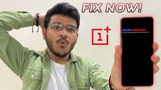 Fix Qualcomm CrashDump Mode On Any OnePlus Device Easily !