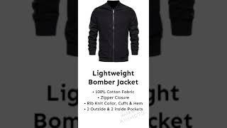 Cotton Bomber Jacket #shorts