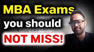 Most Important MBA exams you should aim | Complete MBA exams season