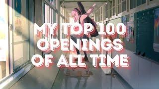 My Top 100 Anime Openings of All Time