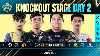 English | M4 Knockout Stage Day 2 | M4 World Championship