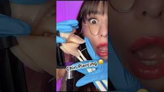 ASMR Girl Gives You First Chin Piercing  #asmr #shorts #comedy