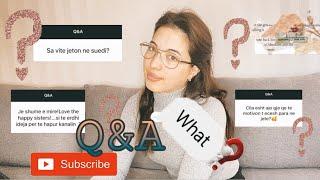 Q&A || Mosha kur linda Sian ? || Jetesa ne Suedi || LEDINA VLOGS