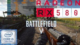 Battlefield V i5 7500 + rx580 8gb + 16gb ram | low vs medium vs high vs ultra settings (2020)