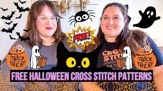 40+ Free Halloween Cross Stitch Patterns (Flosstube Extra)