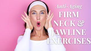 ANTI-AGING FACE LIFTING EXERCISES For Jowls & Laugh Lines (Nasolabial Fold) | Firm Neck & Jawline