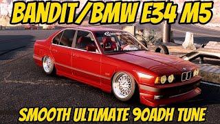 Carx drift racing online Bandit/Bmw E34 M5 smooth ultimate 90adh tune Day.61!