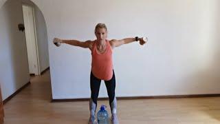 15 min shoulders workout with Bronwyn from JEFF | Vitality at Home