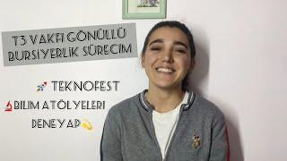 T3 VAKFI GÖNÜLLÜ BURSİYERLİK SÜRECİM | 2022 ÖZDEMİR BAYRAKTAR MİLLİ TEKNOLOJİ BURSU 